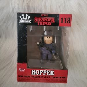 Funko Minis Stranger Things Hopper #118 Vinyl Figure NEW